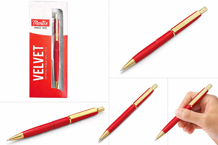 Montex velvet 5G Ball Pen Bbag | India’s Best Online Stationery Store