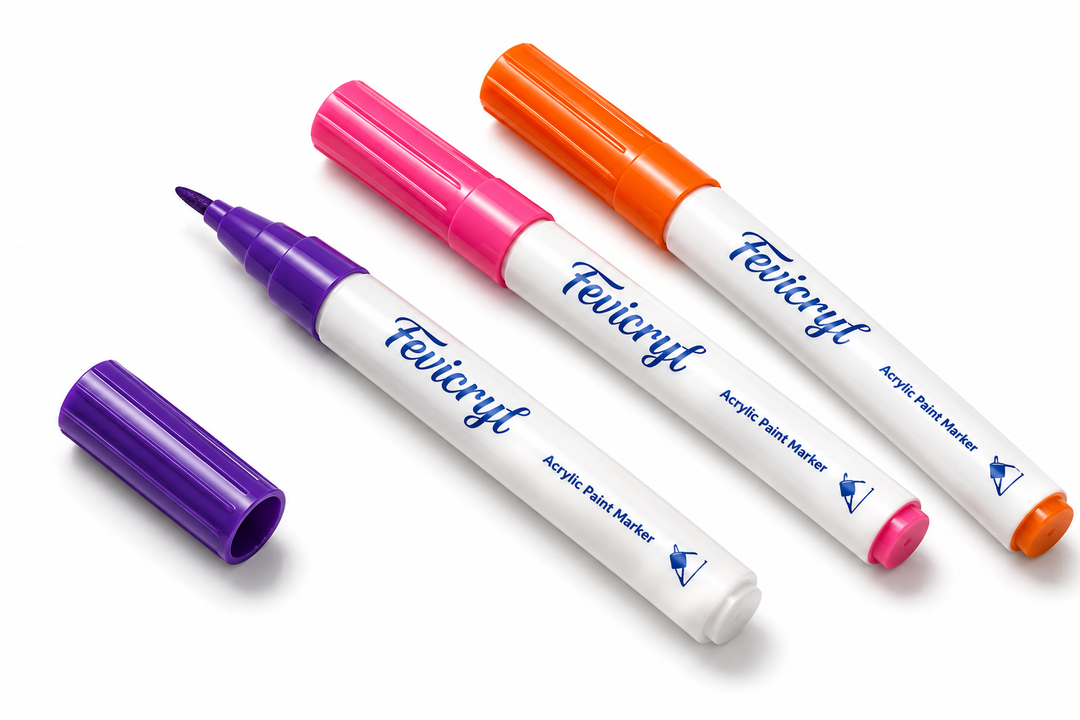Fevicryl Acrylic Paint Marker Set for Artists &amp; DIY Projects Bbag | India’s Best Online Stationery Store |