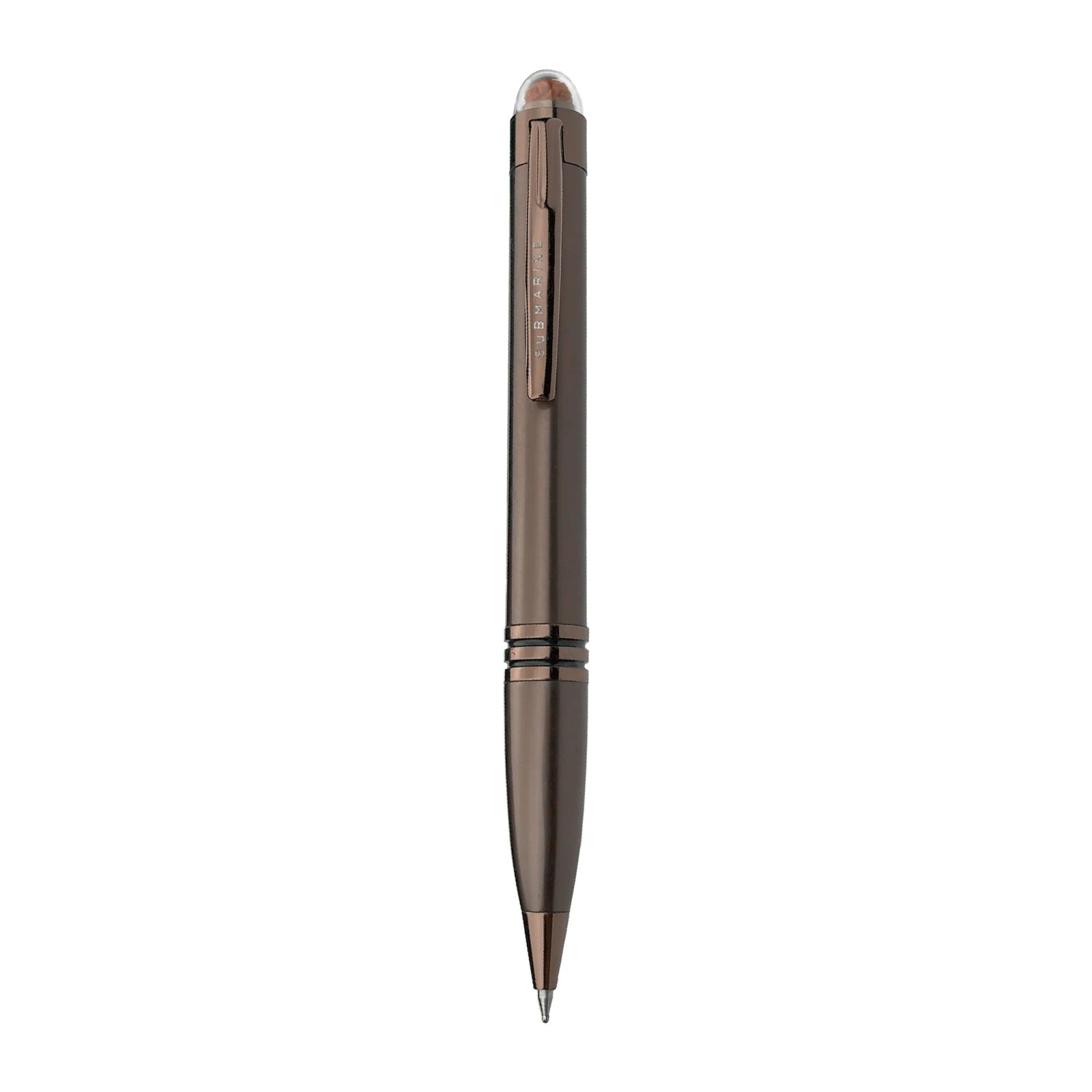 Submarine Rudraksha Coffee Ball Pen Brass Scented Premium Pen Bbag | India’s Best Online Stationery Store