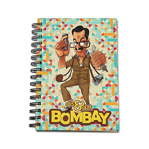 Dis & Dat In Bombay A5 Dateless Diary (Conductor, Don, Shitter, Eunuch)