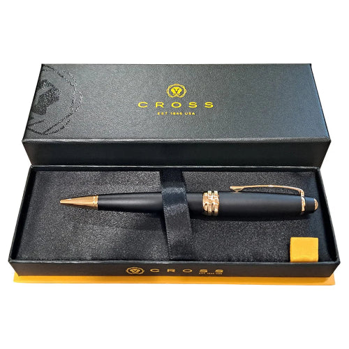 Cross Bailey Matte Black GT Ballpoint Pen AT0452-24 / Bbag indias best online store