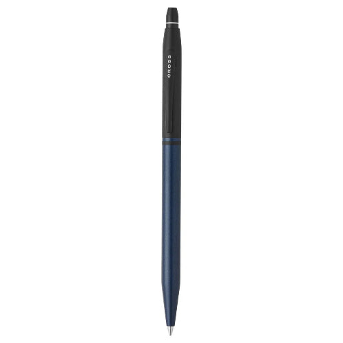 Cross Click Satin Metallic Blue/Black PVD Ballpoint Pen - AT0622-124 / Bbag indias best online store 