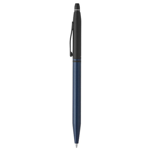 Cross Click Satin Metallic Blue/Black PVD Ballpoint Pen - AT0622-124 / Bbag indias best online store 