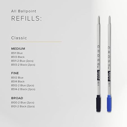 Cross Black/Blue Ballpoint Refill / bbag indias best online store 
