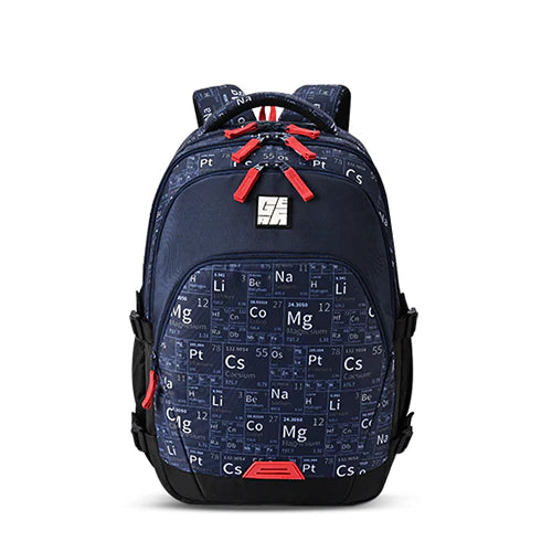 Gear Educator 19 Inch Laptop Backpack Navy Red Bbag | India’s Best Online Stationery Store