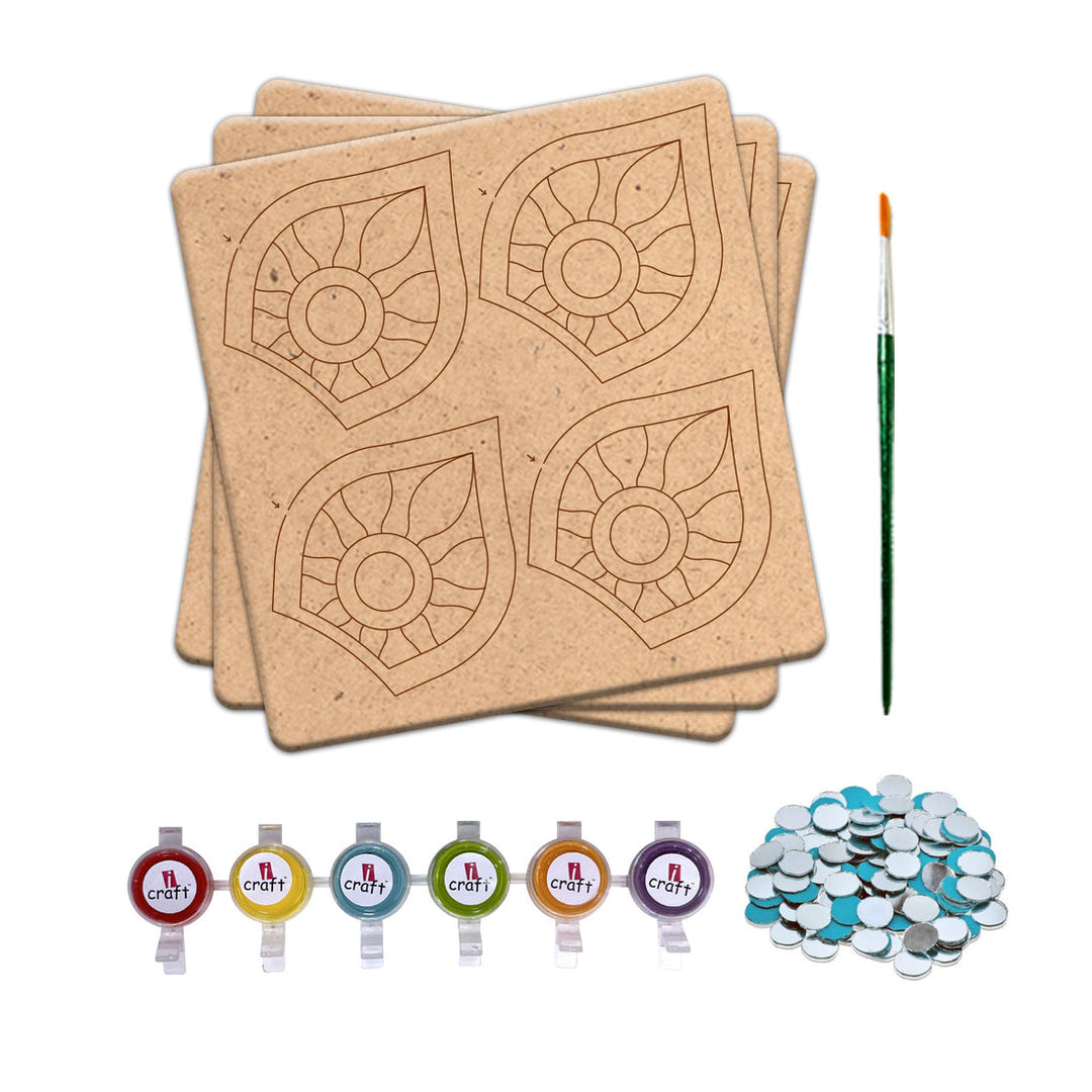 iCraft Festive DIY Rangoli Kit (DROP MANDALA-FB 54)