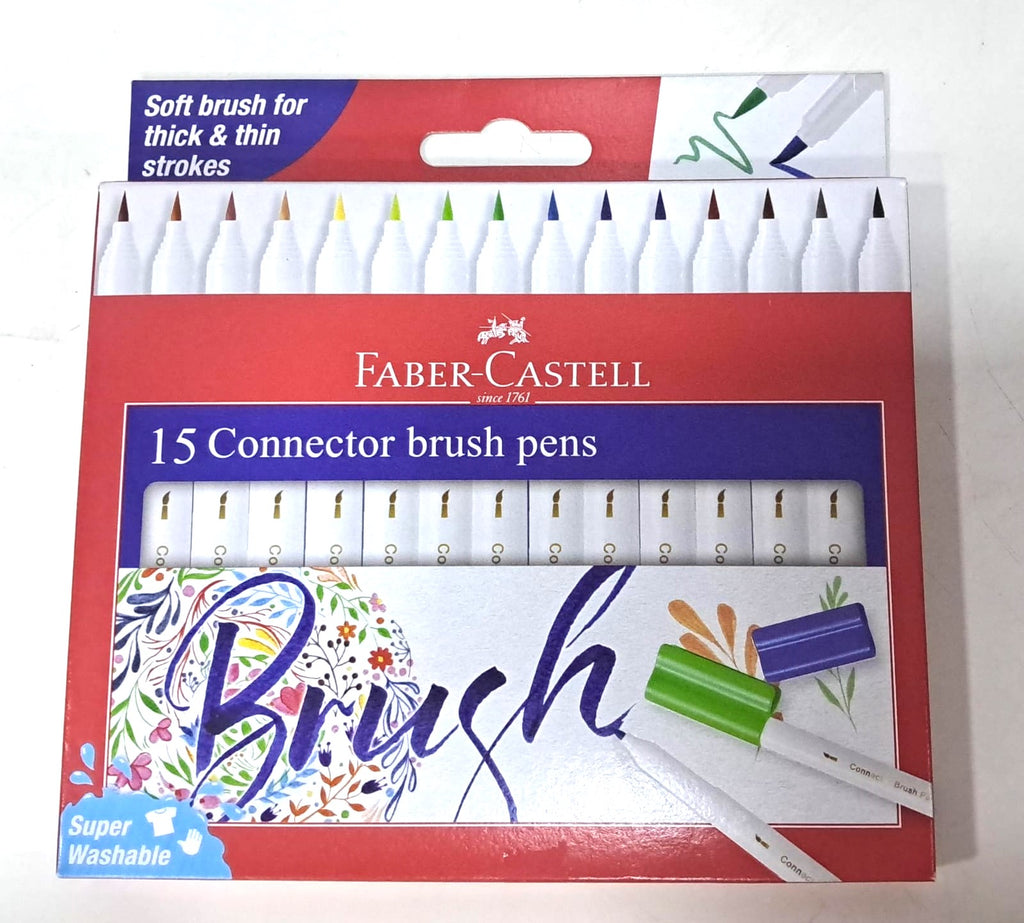 Faber-Castell 15 Connector Brush Pen