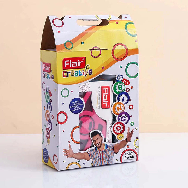 Flair Creative Series Bingo Art Smart Kit | Kids Drawing & Colouring Set Bbag | India’s Best Online Stationery Store