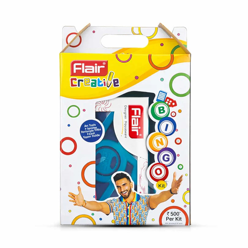 Flair Creative Series Bingo Art Smart Kit | Kids Drawing & Colouring Set Bbag | India’s Best Online Stationery Store