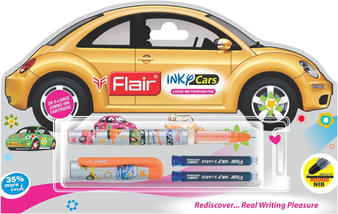 Flair Inky Cars Liquid Ink Fountain Pen