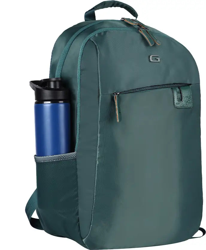 Gear Compact Business Laptop Backpack Green 15 Inch Laptop Bag Bbag | India’s Best Online Stationery Store