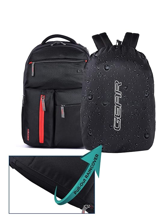 16 Inch Laptop Backpack with Rain Cover and 3 Compartments Bbag | India’s Best Online Stationery Store