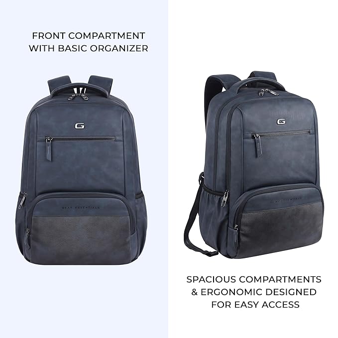 Gear Heritage Laptop Backpack Navy Lightweight Daily Backpack Bbag | India’s Best Online Stationery Store