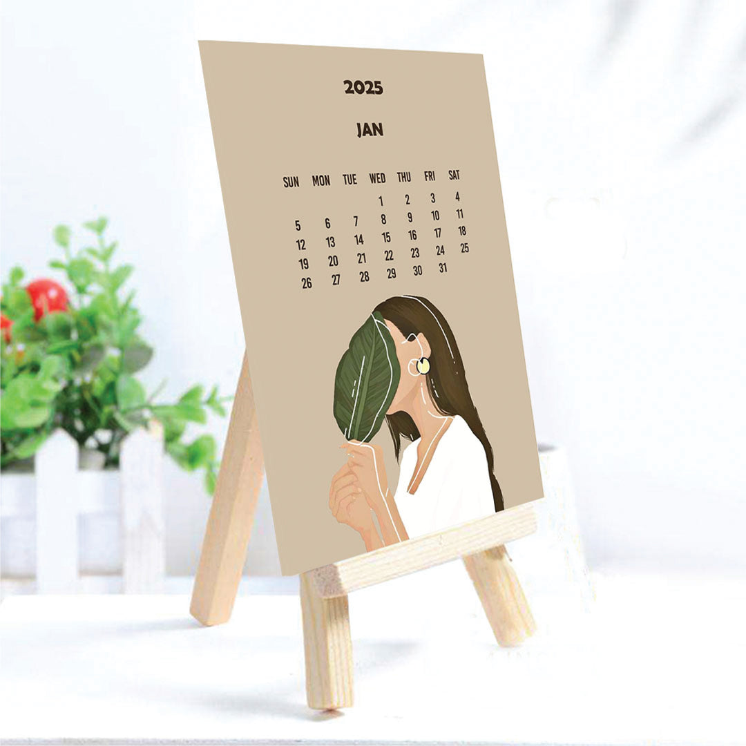 Creative Convert Aesthetic Desk Calendar