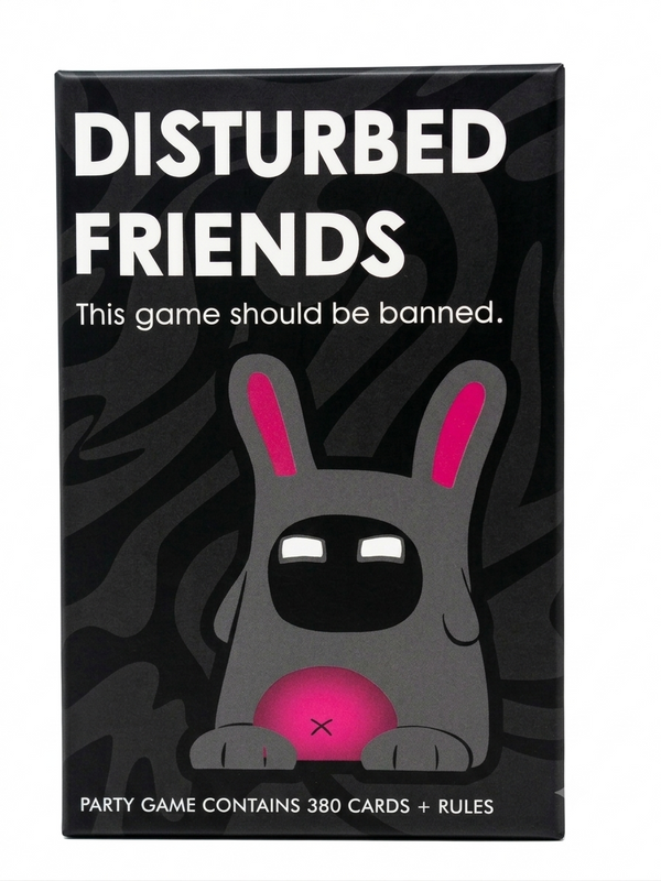 Disturbed Friends Adult Party Game - 380 Cards of Fun
