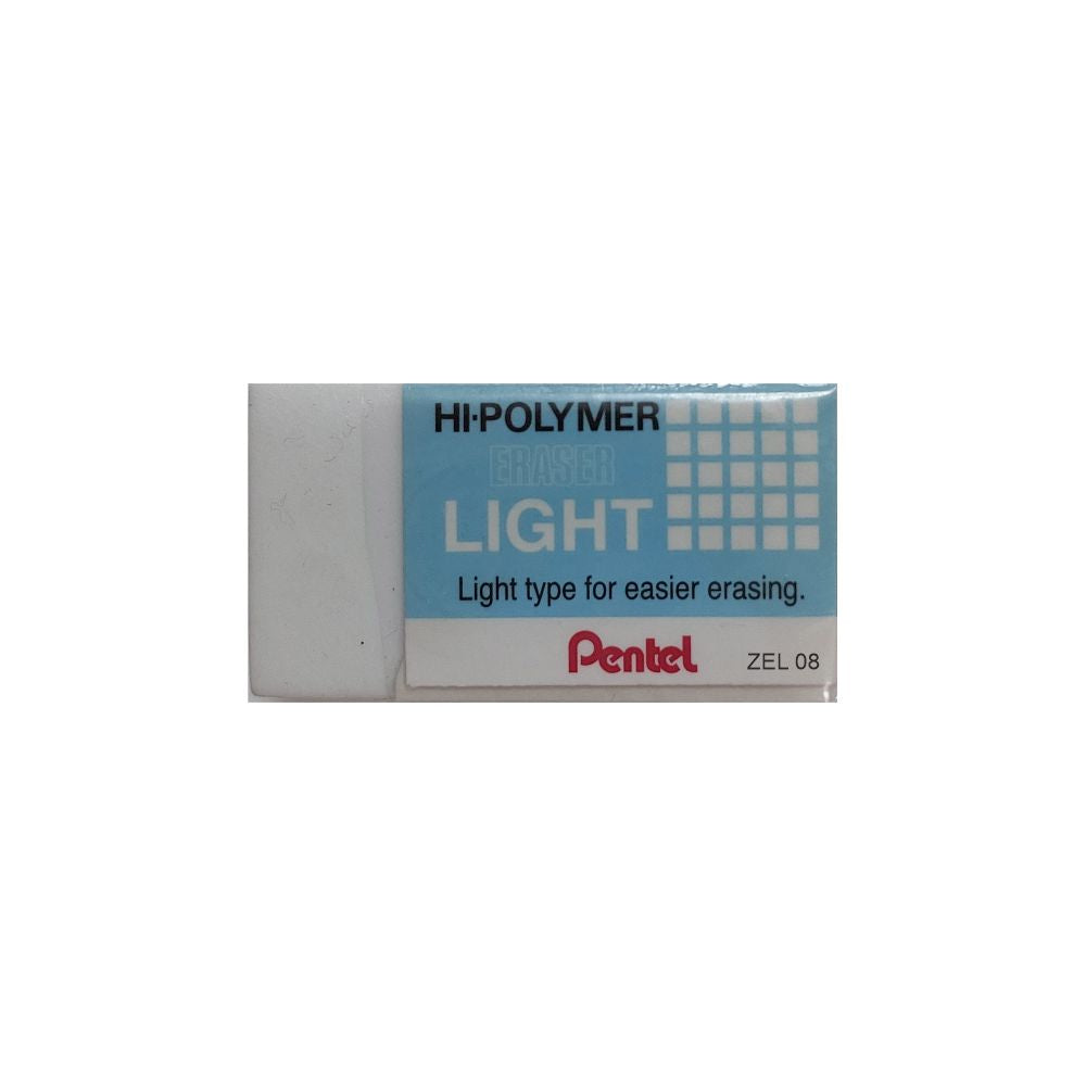 Pentel Hi-Polymer Eraser ZEL-LIGHT