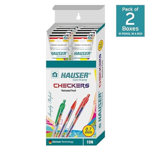 hauser checkers mechanical pencils / bbag indias best stationery 