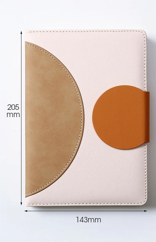 Premium PU Leather A5 Notebook with Magnetic Closure Bbag | India’s Best Online Stationery Store