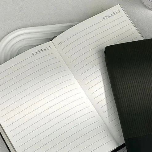 A5 Leather Buckled Diary with Magnetic Closure Office Meeting Notebook Bbag | India’s Best Online Stationery Store
