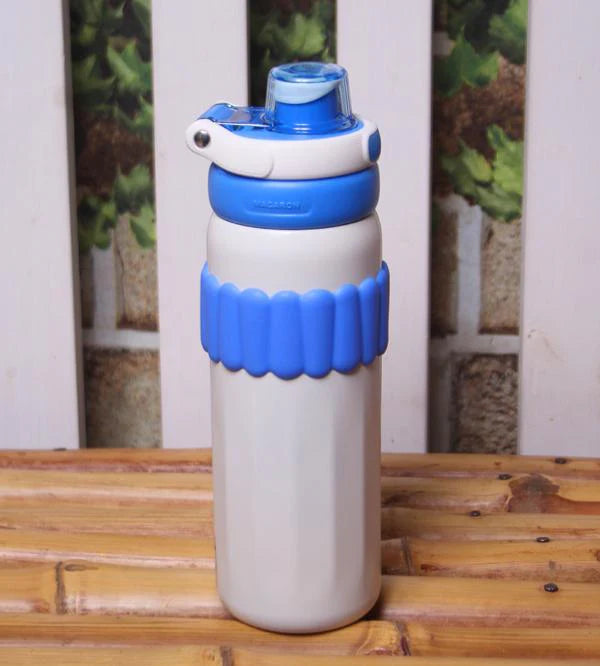 Mchen 550ml Thermal Water Bottle White Bbag | India’s Best Online Stationery Store