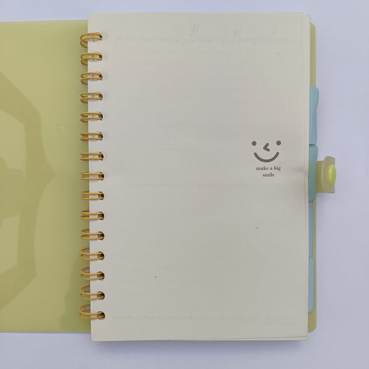 Creative Convert  Cute Smile PVC Diary