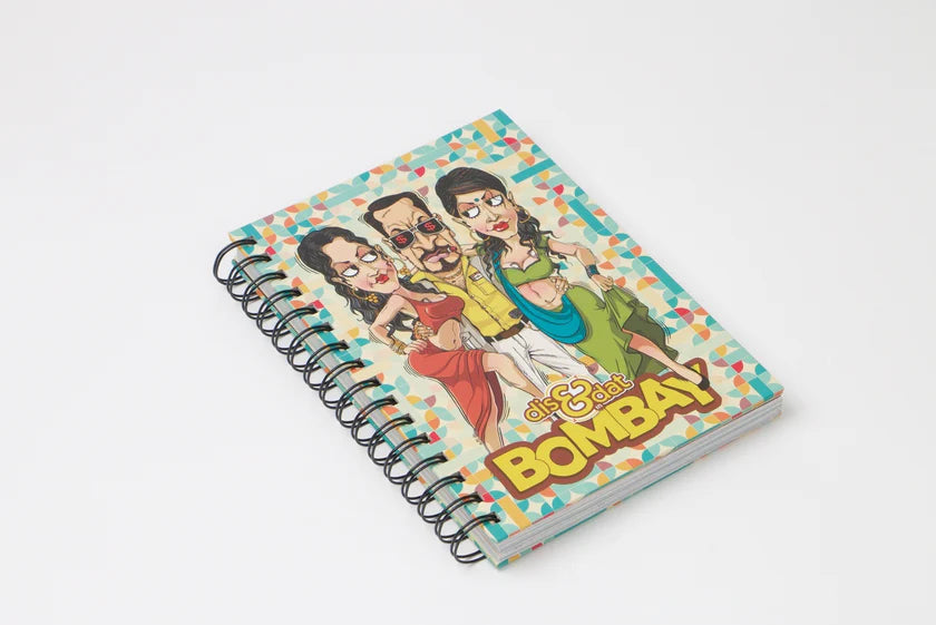 Dis & Dat In Bombay A5 Dateless Diary (Conductor, Don, Shitter, Eunuch)