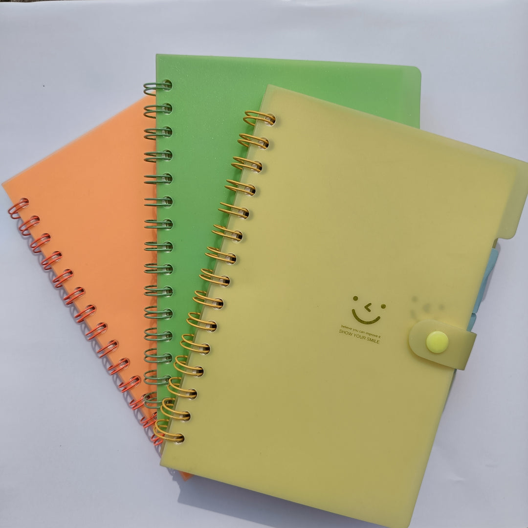 Creative Convert  Cute Smile PVC Diary