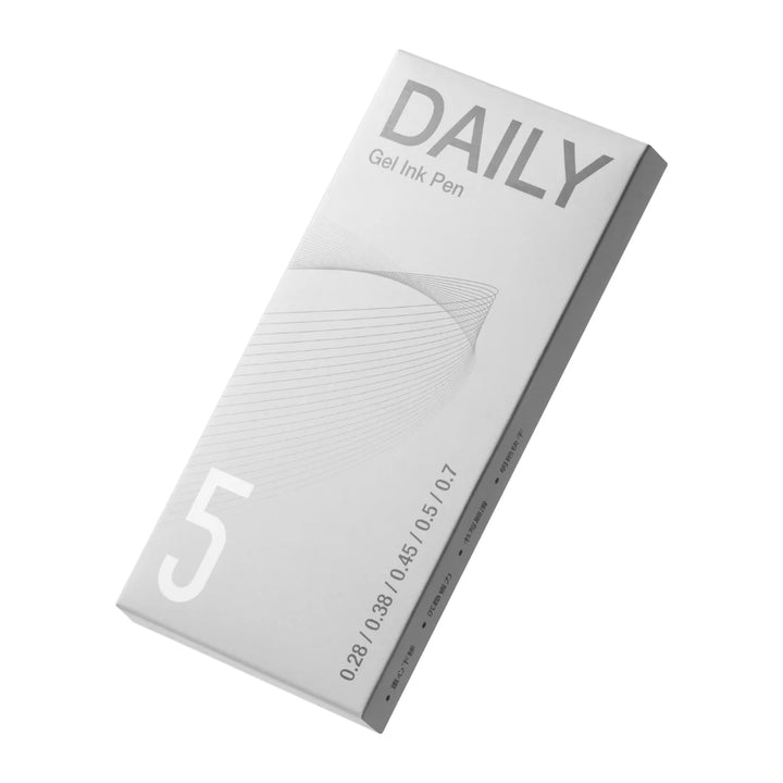 Kaco Daily Gel Ink Pen Set - Pack Of 5