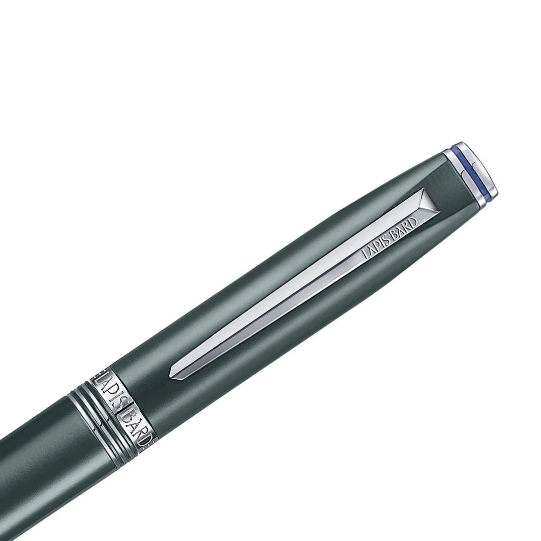 Contemporary Verdant Green Rollerball Pen with Silver Trims Bbag | India’s Best Online Stationery Store