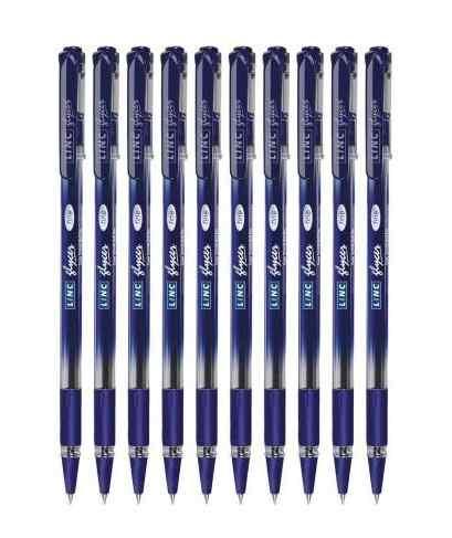 10 units of blue Linc Glycer Ball Pen 0.6mm