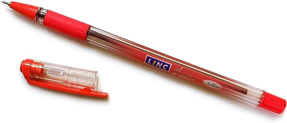 Red Linc Glycer Ball Pen 0.6mm 