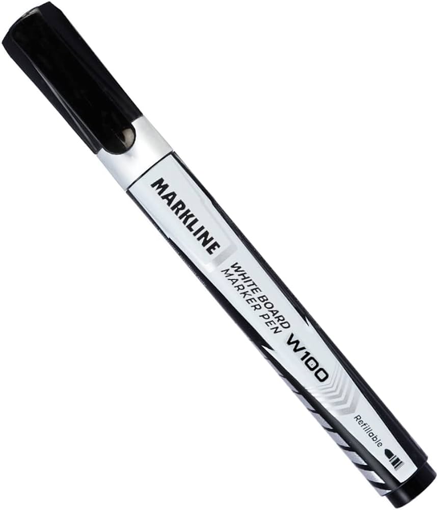 black Linc Markline White Board Marker