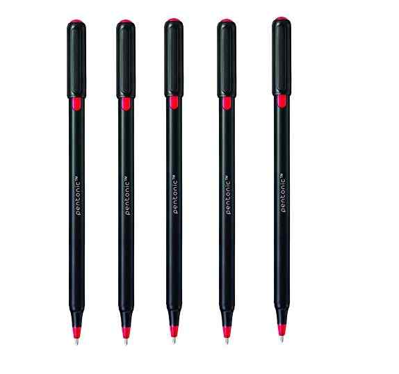 5 Linc Pentonic Ball Pen 0.7mm red pen