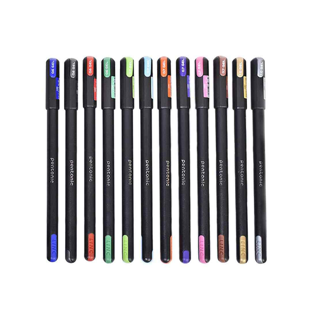 Linc Pentonic Gel Pen Multicolor set of 12 pen