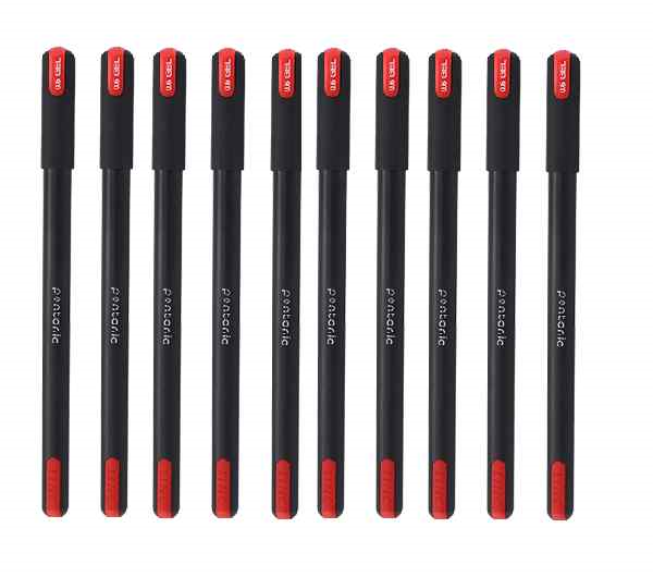 Linc Pentonic Gel Pen 0.6mm gel pen red set of 10