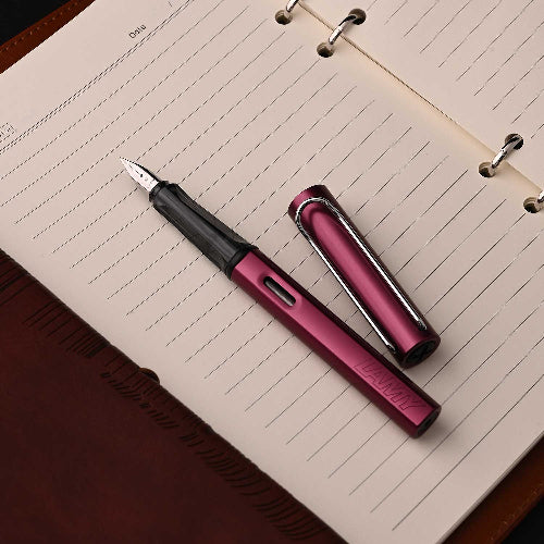 Lamy Fountain Pen AL star B/lack Purple MT10 B1  / bbag indias best online store