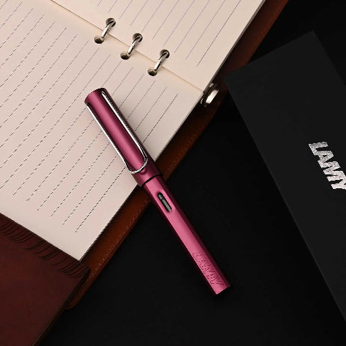 Lamy Fountain Pen AL star B/lack Purple MT10 B1  / bbag indias best online store