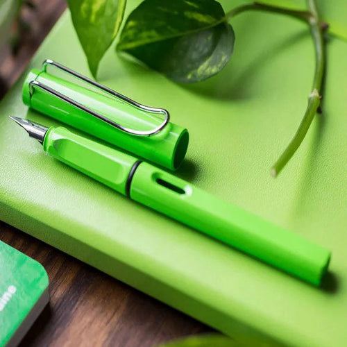 Lamy Fountain Pen Safari Green 4030634 / Bbag indias best online store 