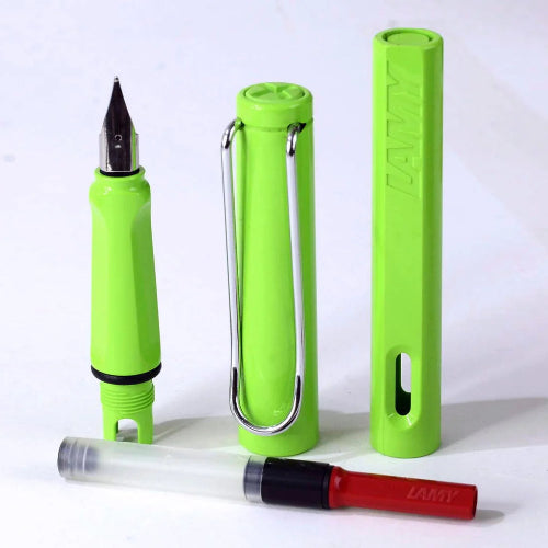 Lamy Fountain Pen Safari Green 4030634 / Bbag indias best online store 