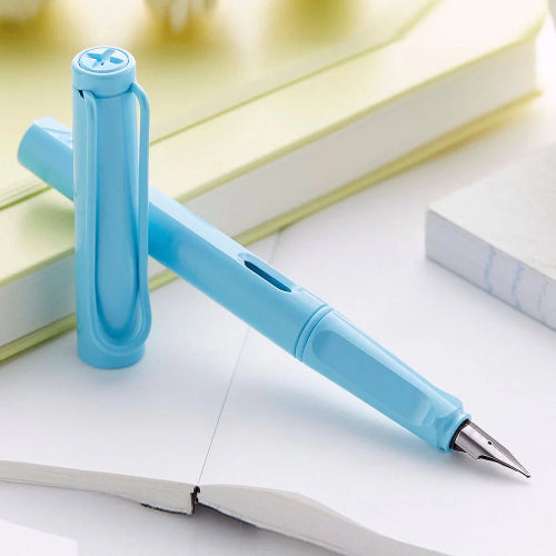 Lamy OD1 Fountain Pen Safari Steel Black M / bbag indias best online store