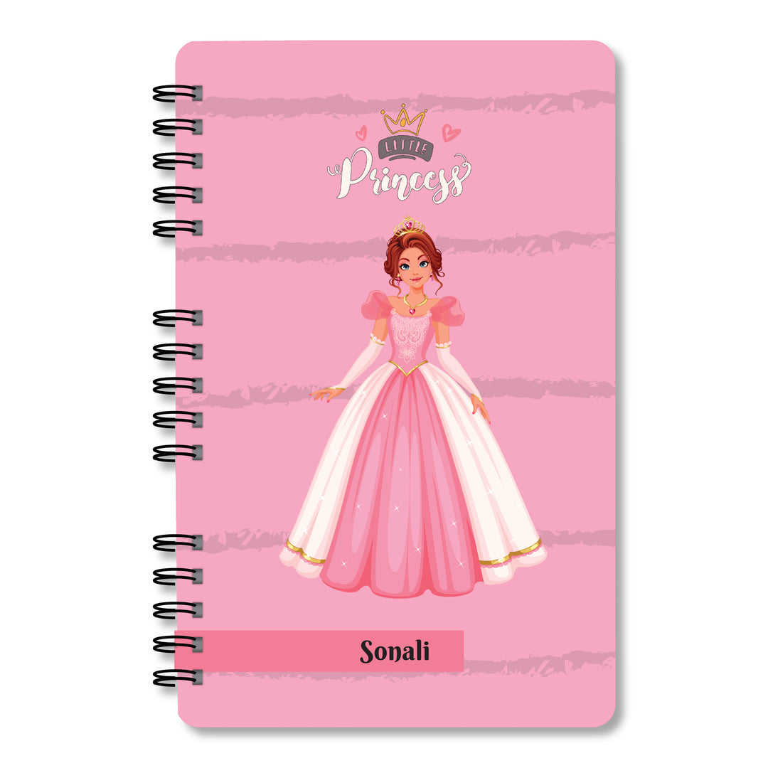Creative Convert Little Princess Diary the best gift girls  with a image of little princess on the cover with personal name in pink colour. 