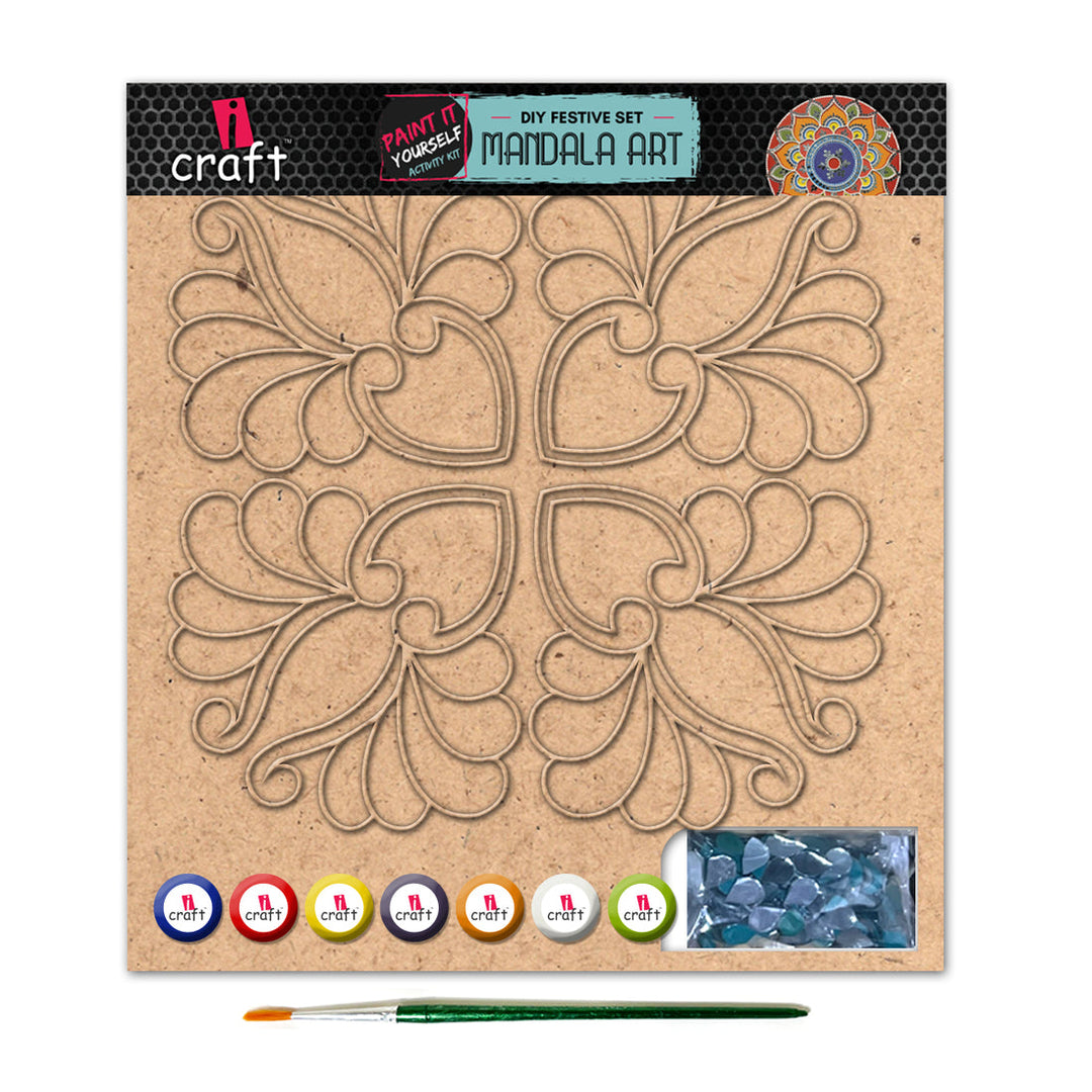 iCraft DIY Festive Mandala Art Kit - MA002