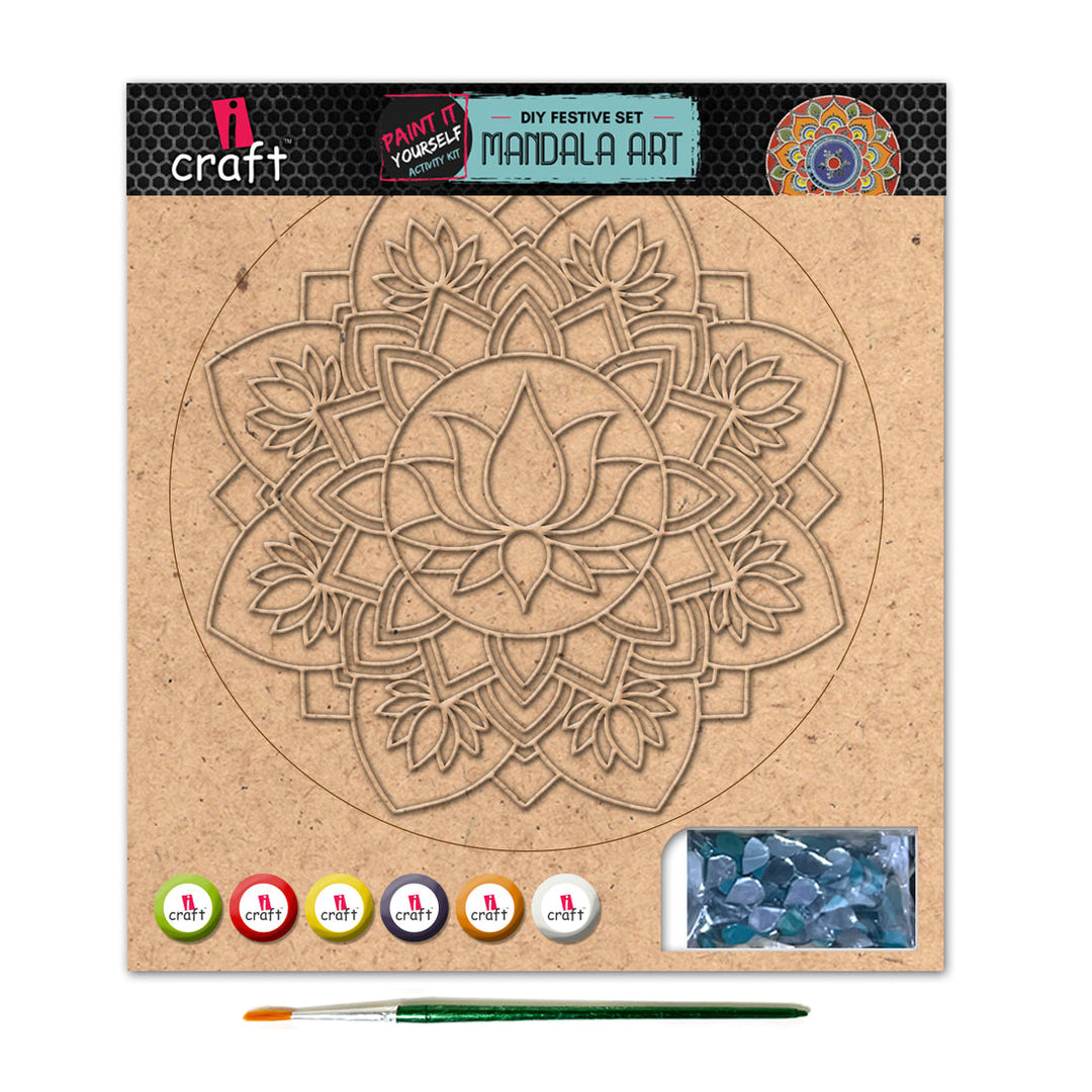 iCraft DIY Festive Set Mandala Art Kit -MA003