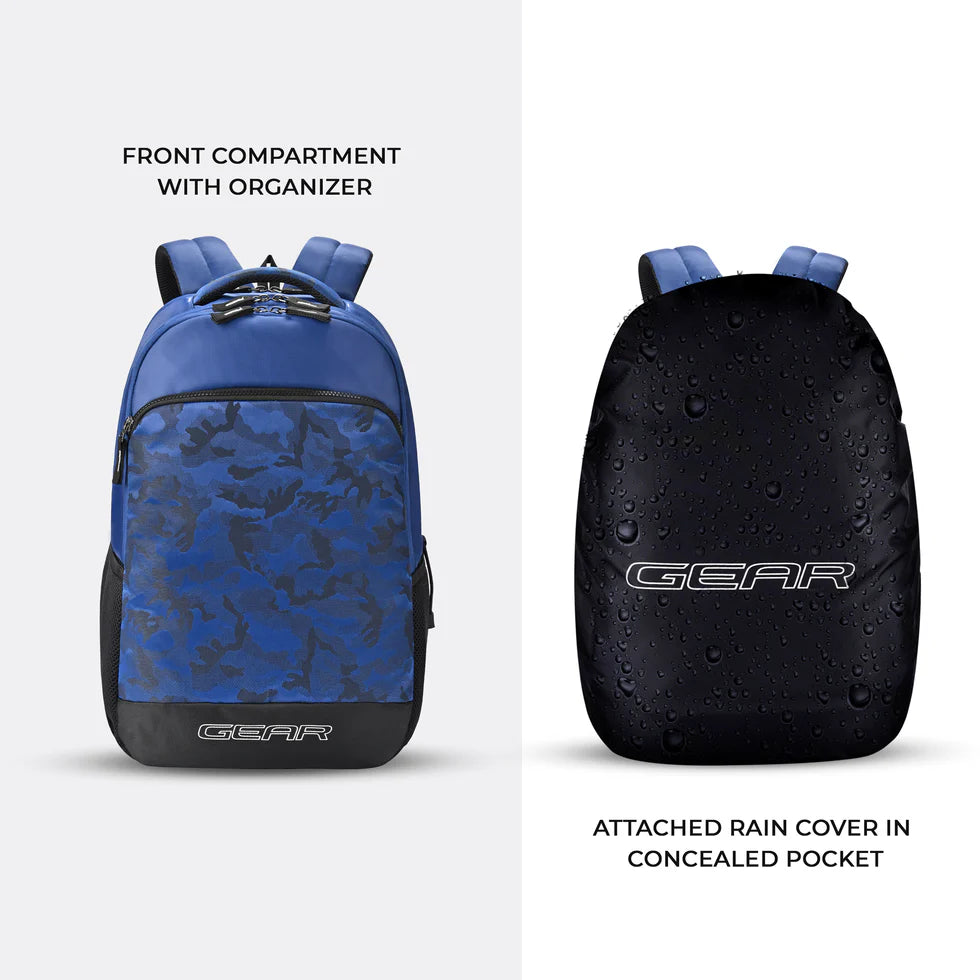 Mariner Rain cover Backpack Black-Black Laptop Backpack with Rain Cover Bbag | India’s Best Online Stationery Store