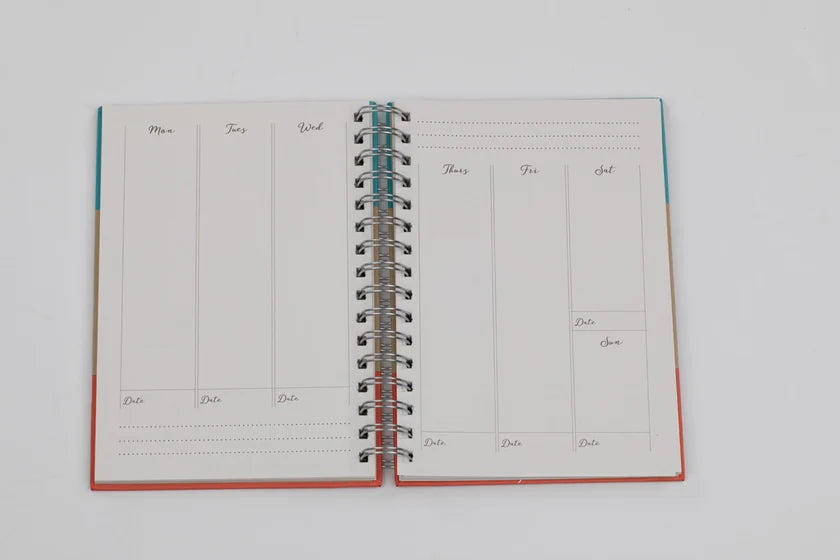 Numic Undated Daily Planner – A5 Productivity Journal (8 Stylish Cover Designs)
