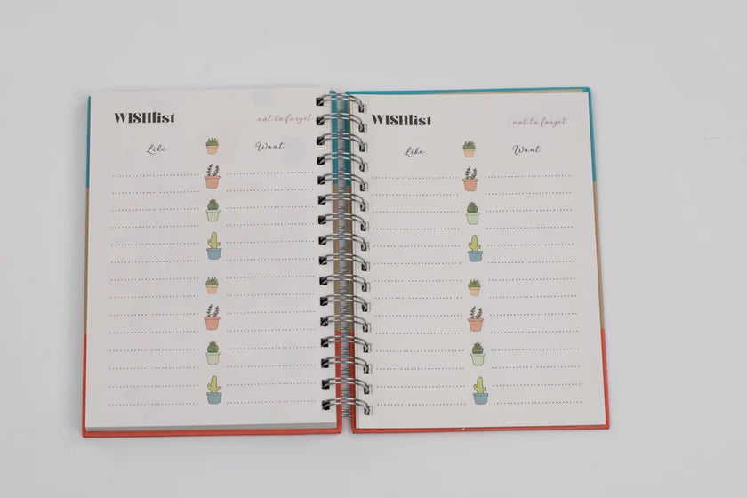 Numic Diary Numic Undated Planner – A5 Daily Planner with 8 Stylish Cover Options ...