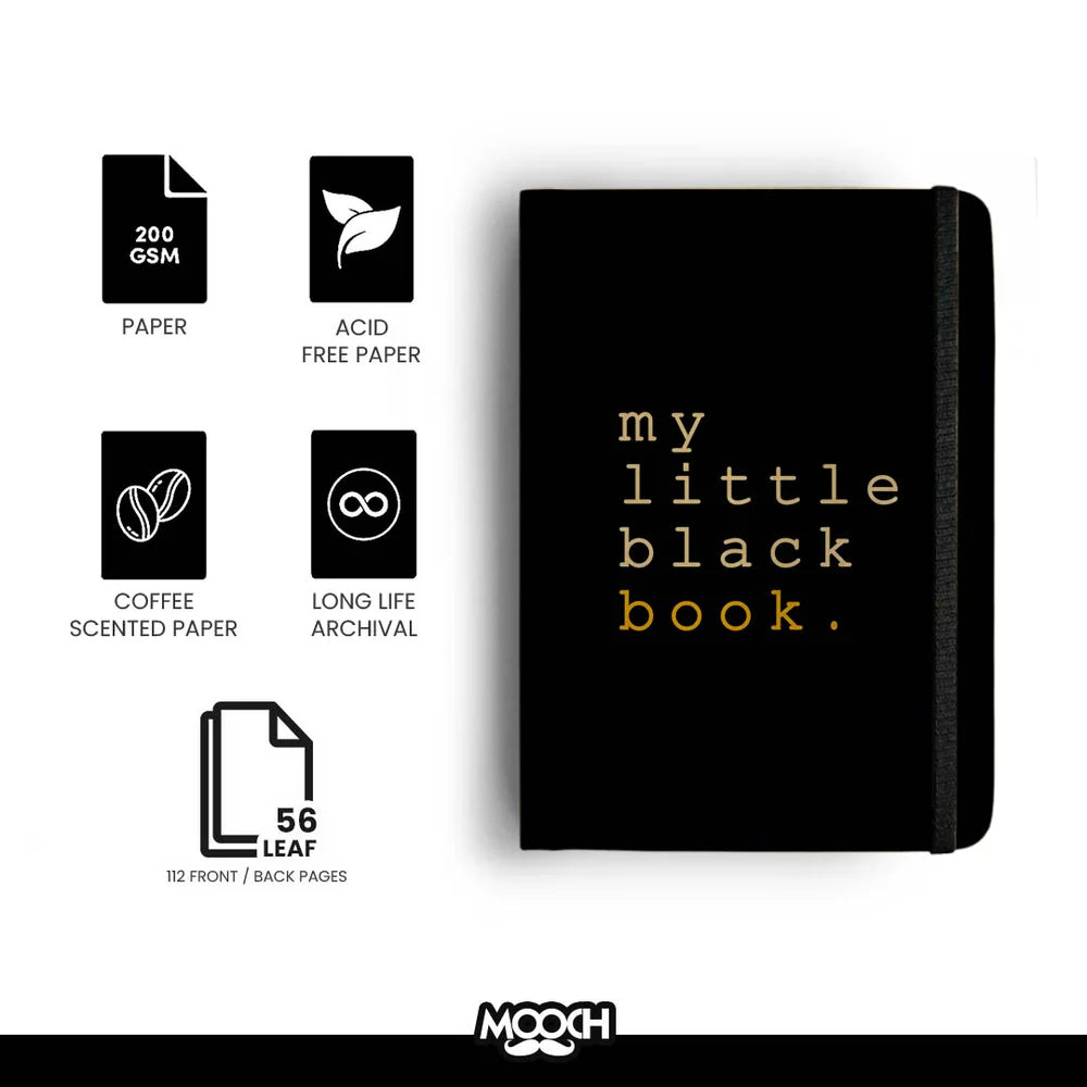 Mooch Diary My Little Black Book Mooch