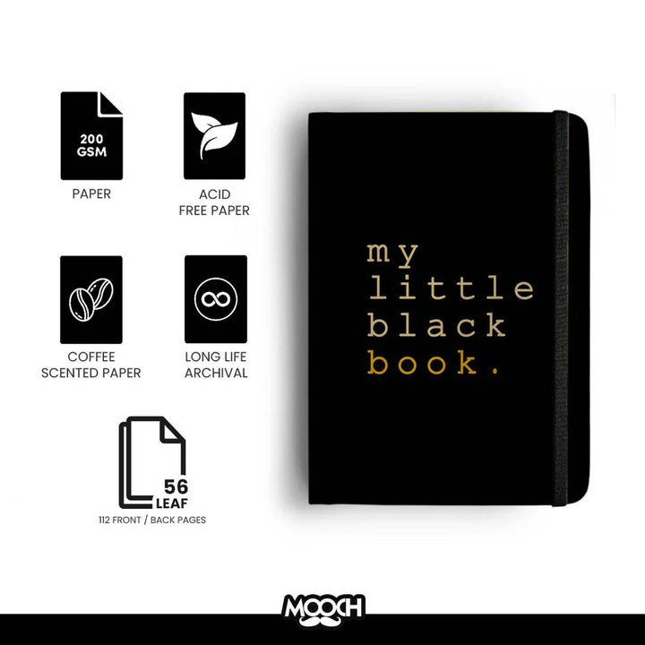 Mooch Diary My Little Black Book Mooch