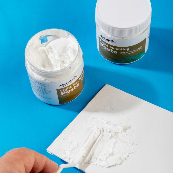 Premium Light Moulding Paste 250ml - Build Texture & Create Peaks