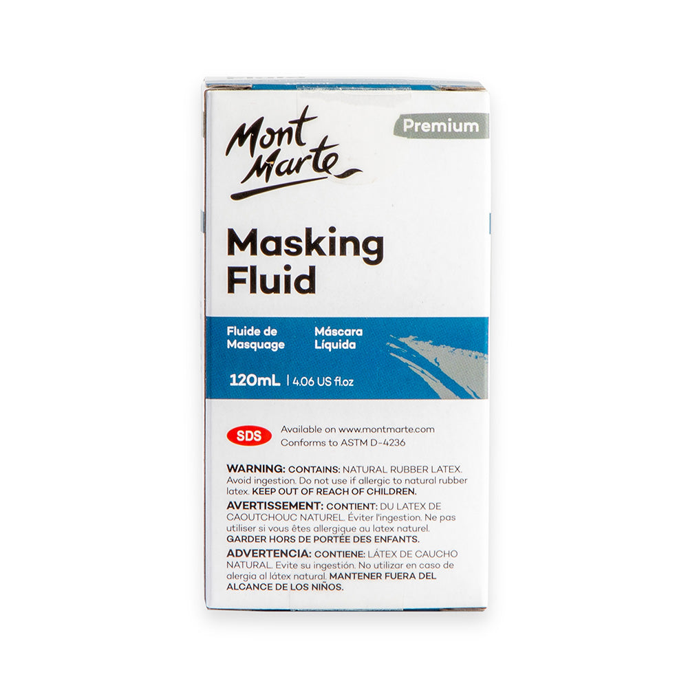 Masking Fluid Premium 120ml | Watercolor Paint Resisting Medium